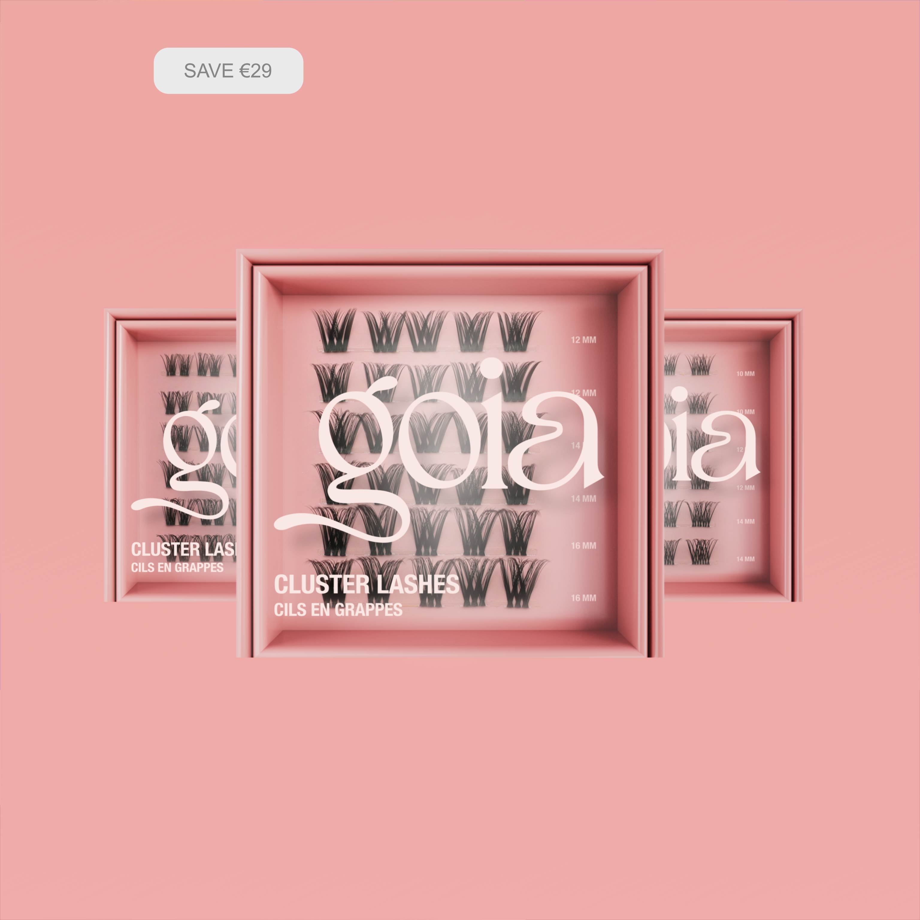 Cluster Lashes Trio Bundle